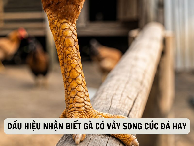 Dấu Hiệu Nhận Biết Gà Có Vảy Song Cúc Đá Hay